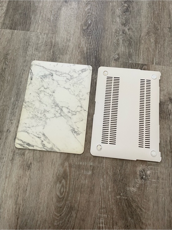 Accessories - White Marble Pattern Tablet Case Cover - Compatible Tablet Accessory